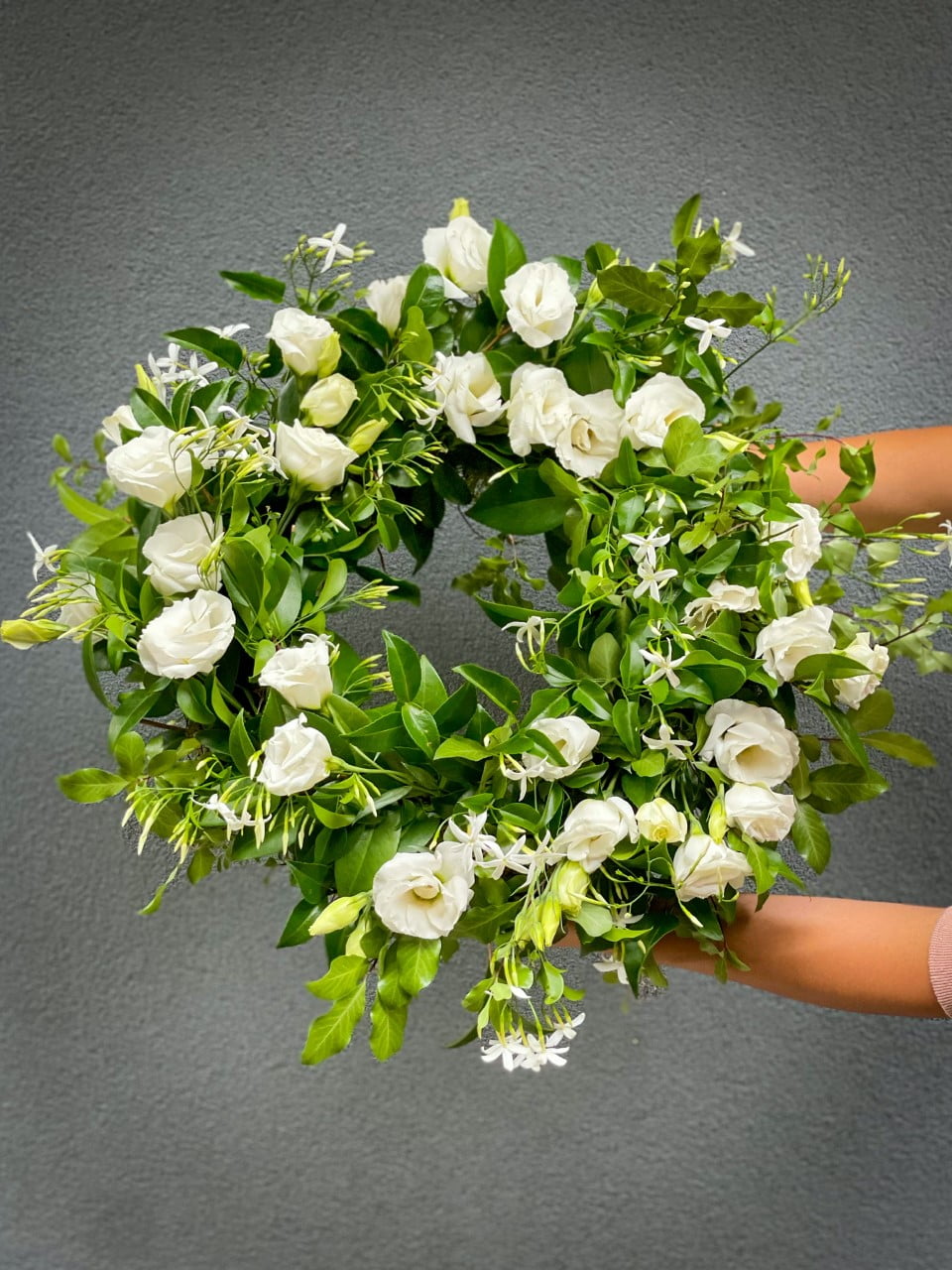 Sympathy Wreath Alices Flowers And Designs