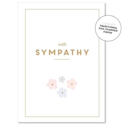 With Sympathy
