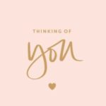 Thinking of you card +$7.50