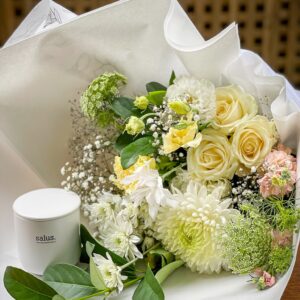 Flowers & Candle Duo